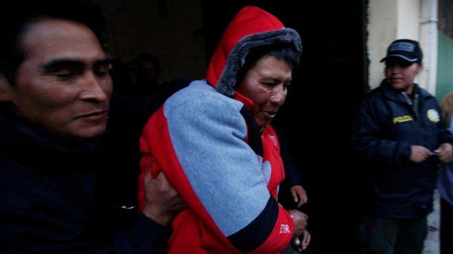 Javier Virgilio Cusi bị cảnh sát bắt giữ 