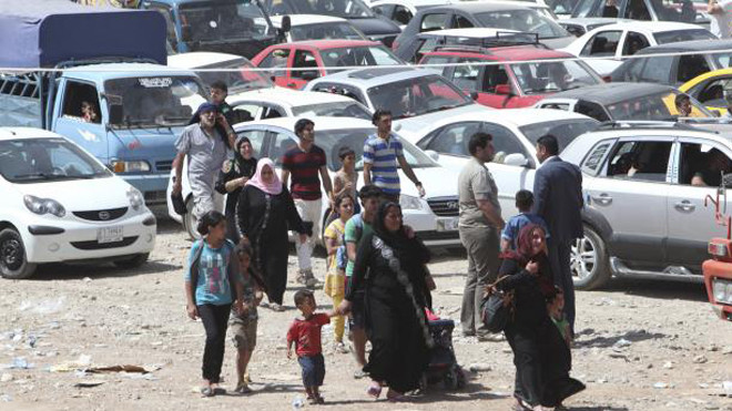 Cận cảnh nửa triệu dân Iraq sơ tán do xung đột vũ trang