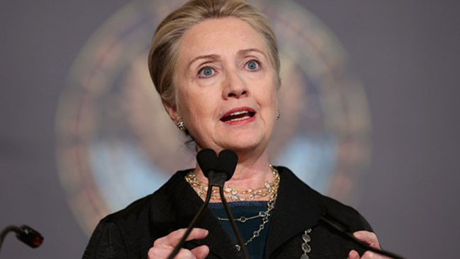 Bà Hillary Clinton