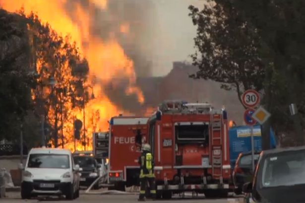 Hiện trường vụ nổ