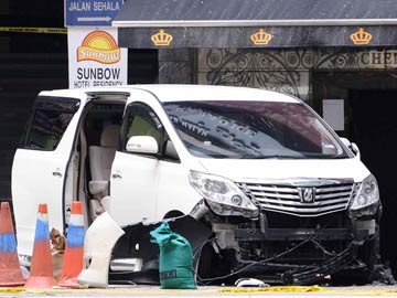 Hiện trường một vụ nổ ở Malaysia