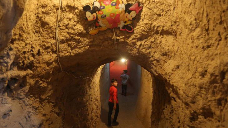 Công viên "Vùng đất Tuổi thơ" nằm dưới lòng đất