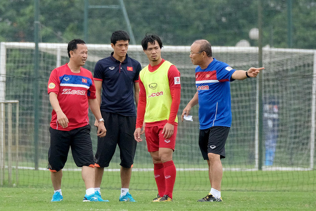 HLV Park Hang Seo đặt niềm tin vào Công Phượng ở AFF Cup 2018.