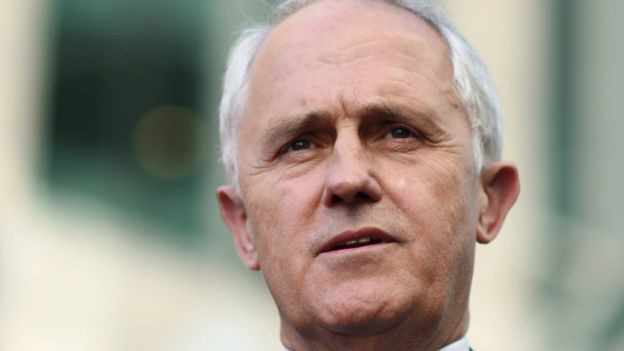 Ông Malcolm Turnbull. Ảnh: BBC