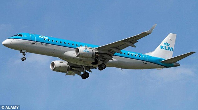 Một máy bay của hãng KLM. 