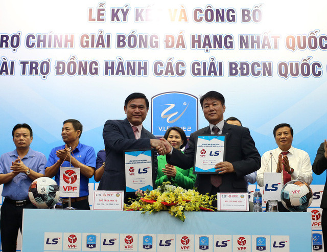 Hợp đồng tài trợ cho giải hạng nhất quốc gia 2019 có giá trị cao gấp 3 so với mùa giải 2018.