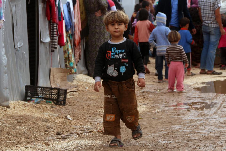 Một bé trai người Kurd. Ảnh minh họa