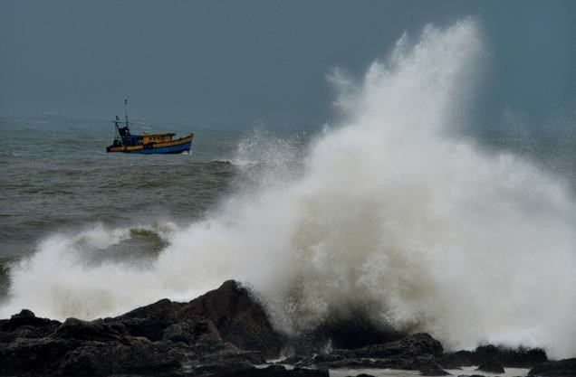 Một tàu cá ở vịnh Bengal