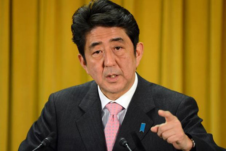 Thủ tướng Nhật Bản Shinzo Abe.