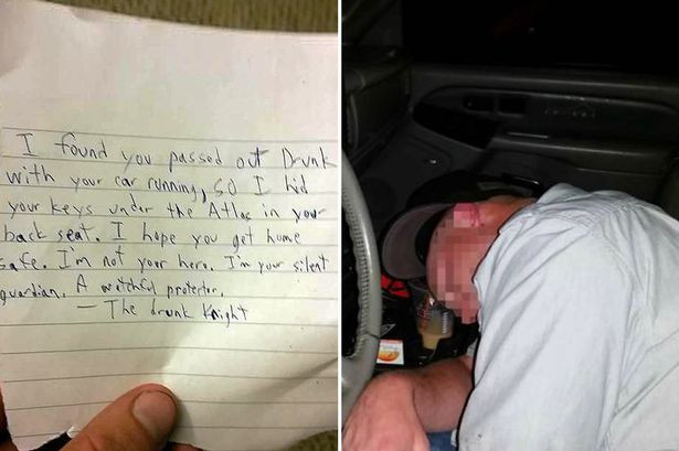 Tài xế say rượu may mắn khi gặp 'tên trộm' tốt bụng