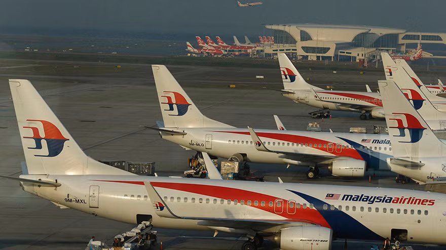 Máy bay tại sân bay Kuala Lumpur
