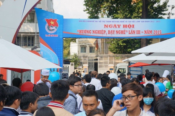 TP.HCM: Sôi nổi ngày hội “Hướng nghiệp, dạy nghề” lần III – năm 2015