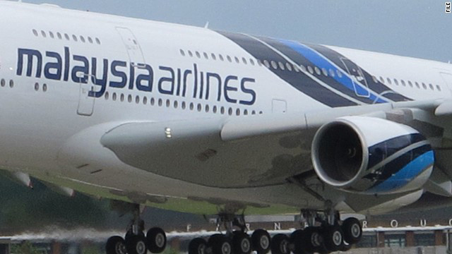 Một chiếc máy bay của Hãng hàng không Malaysia