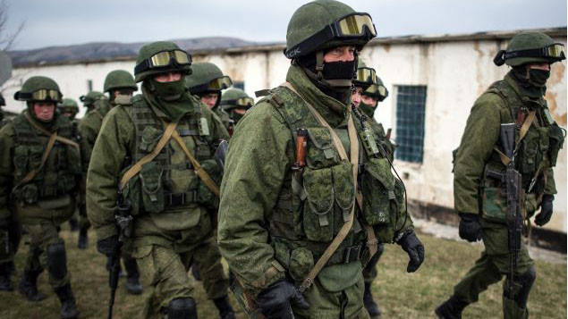Những binh sỹ bịt mặt của Nga tại Crimea