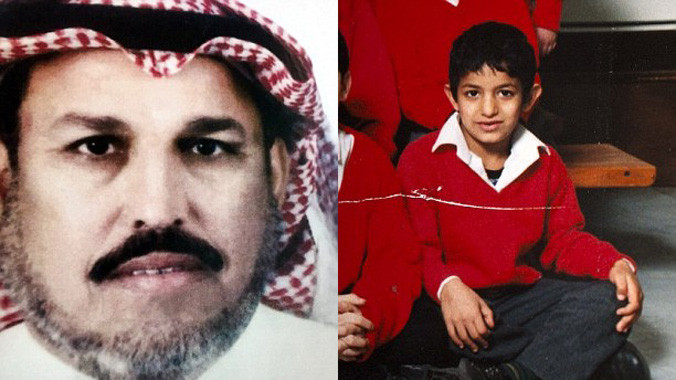 Ông Jassem và Mohammed hồi nhỏ. Ảnh: Dailymail