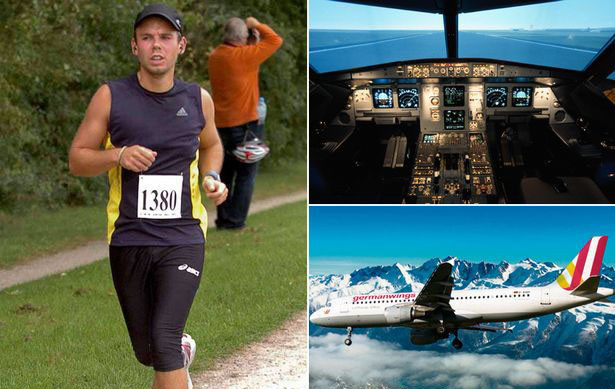 Cơ phó Andreas Lubitz. Ảnh: Mirror