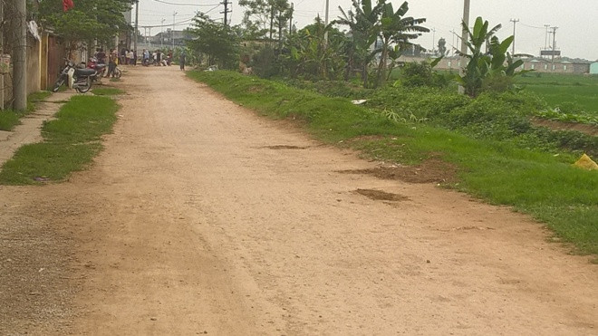 Hiện trường nạn nhân Cường tử vong