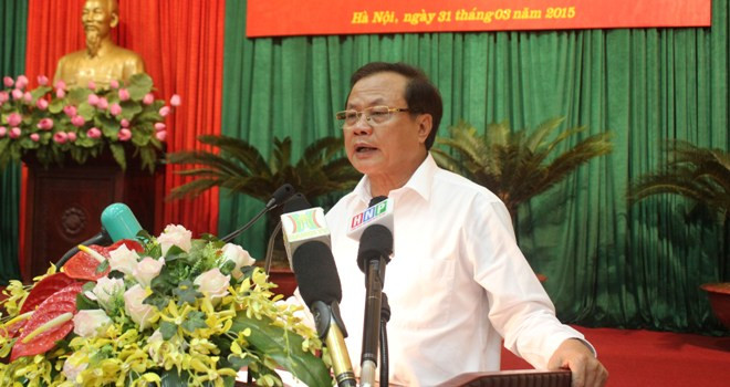 Bí thư Thành ủy phát biểu tại Hội nghị