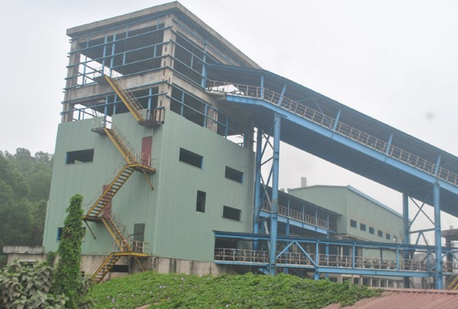 Dự án mở rộng Nhà máy Gang thép Thái Nguyên (Tisco) giai đoạn 2. Ảnh: Nguyễn Bằng.