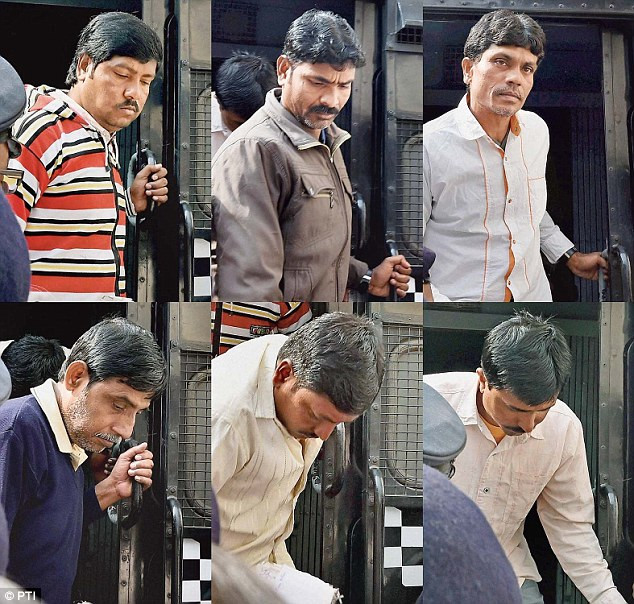 Các nghi phạm trong vụ hiếp dâm, sát hại dã man. 