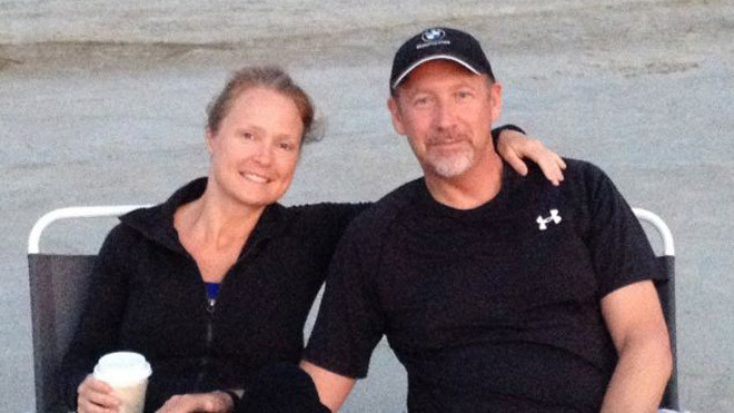 Bà Sarah Bajc và ông PhilipWood 