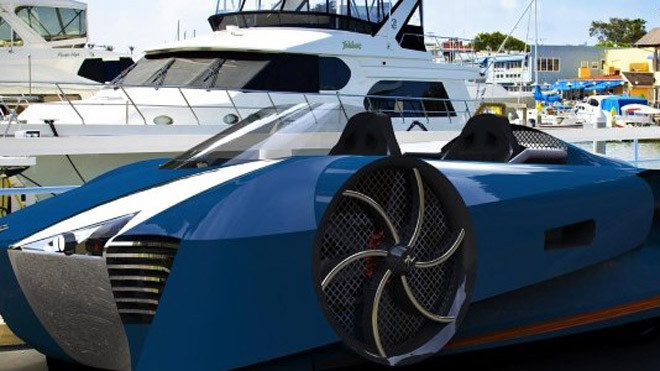 Khám phá 'siêu xe lội nước' Mercier-Jones Supercraft