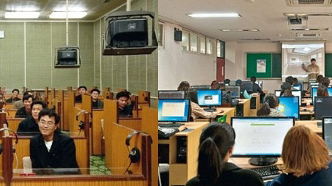 Những bức ảnh đối lập giữa hai miền Triều Tiên