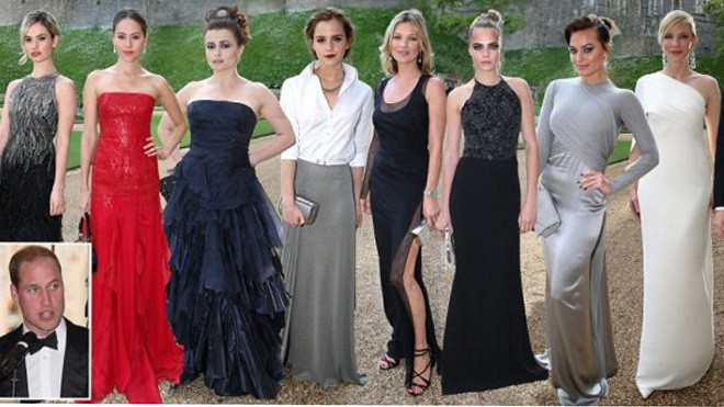 Dàn sao “khủng” dự tiệc Hoàng gia Anh