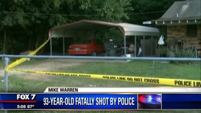 Cảnh sát Mỹ bắn chết bà cụ 93 tuổi