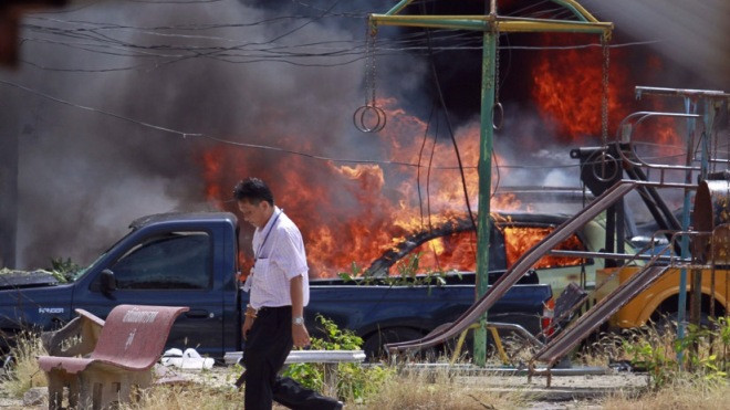 Những cuộc tấn công liên tiếp khiến ít nhất 1 người thiệt mạng và hơn 10 người khác bị thương. Ảnh: Malaymailonline
