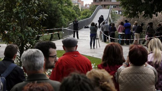 Cây cầu- nơi xảy ra vụ việc