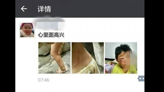 Người bố đánh đập con dã man rồi tung ảnh lên mạng