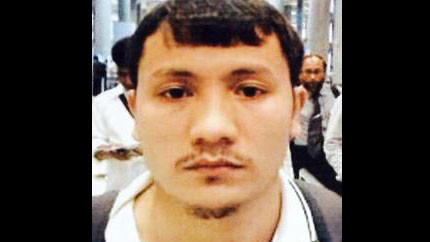 Nghi phạm Abudureheman Abudusataer đang bị cảnh sát Thái Lan truy nã