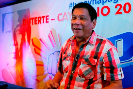 Ông Rodrigo Duterte