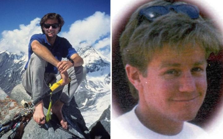 Alex Lowe (trái) và David Bridges. 