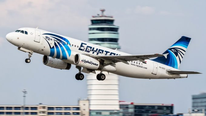 Một máy bay của EgyptAir.