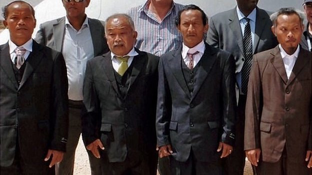 4 ngư dân Thái Lan được cướp biển Somalia phóng thích.