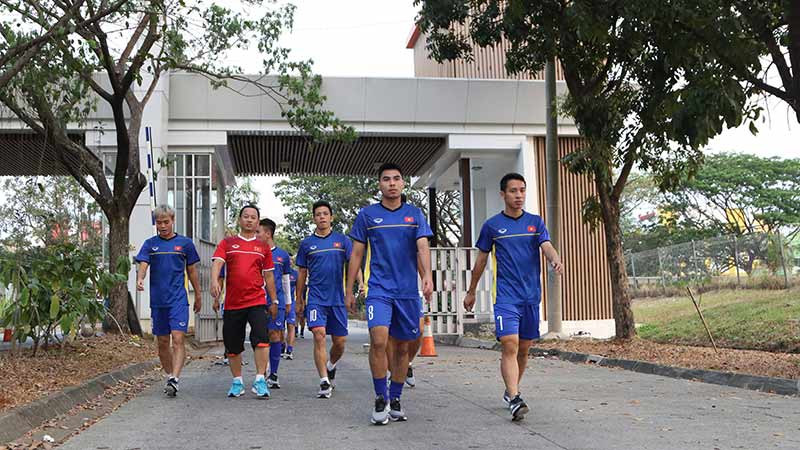 Olympic Việt Nam vẫn chưa chắc địa điểm luyện quân