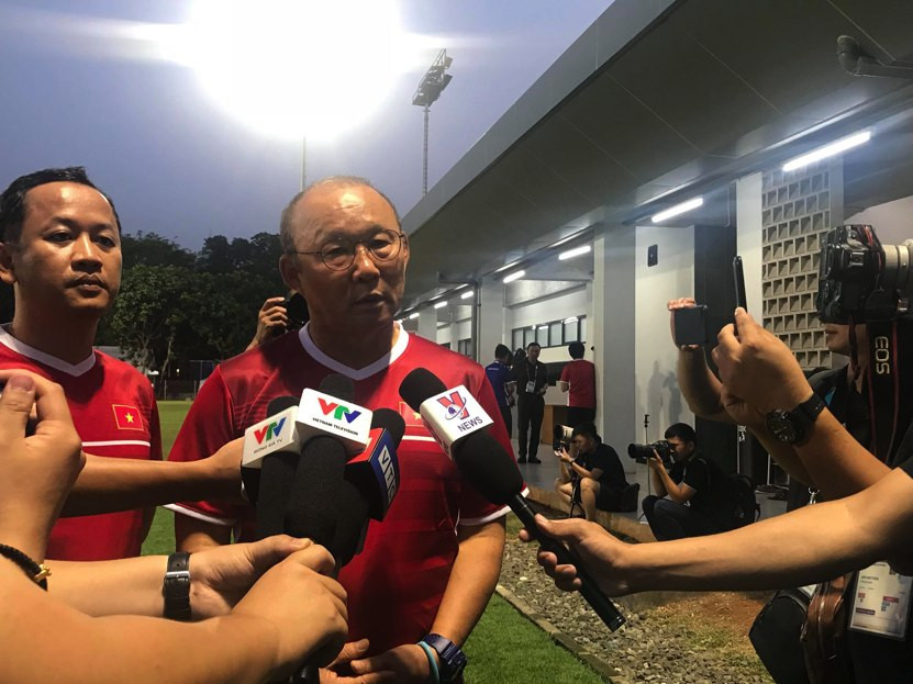 HLV Park Hang Seo đánh giá Syria là đối thủ mạnh nhất Olympic Việt Nam gặp từ đầu Asiad 2018.