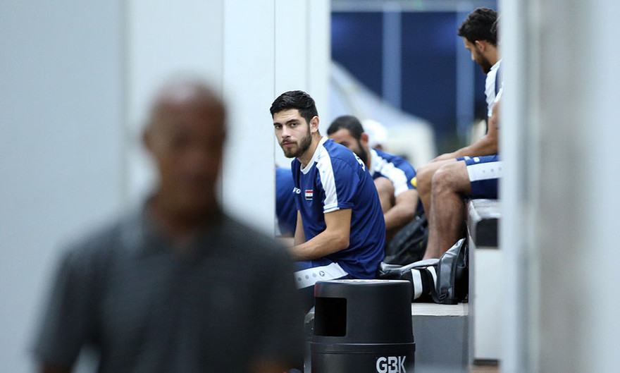 Olympic Syria “đóng cửa” với báo chí Việt Nam. Ảnh: Vnexpress