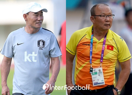 HLV Kim Hak Bum của Hàn Quốc tự tin sẽ đánh bại người đồng nghiệp Park Hang Seo trong cuộc chạm trán chiều nay.