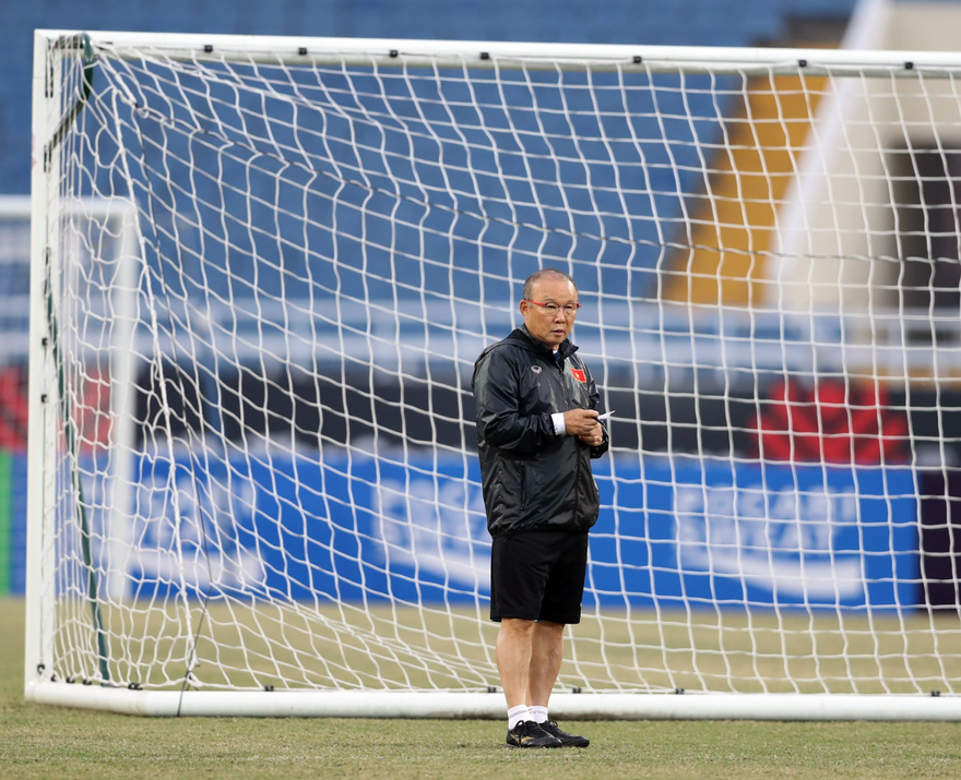 HLV Park Hang-seo sẽ chia tay đội tuyển Việt Nam sau AFF Cup 2022 (ảnh Hữu Phạm)