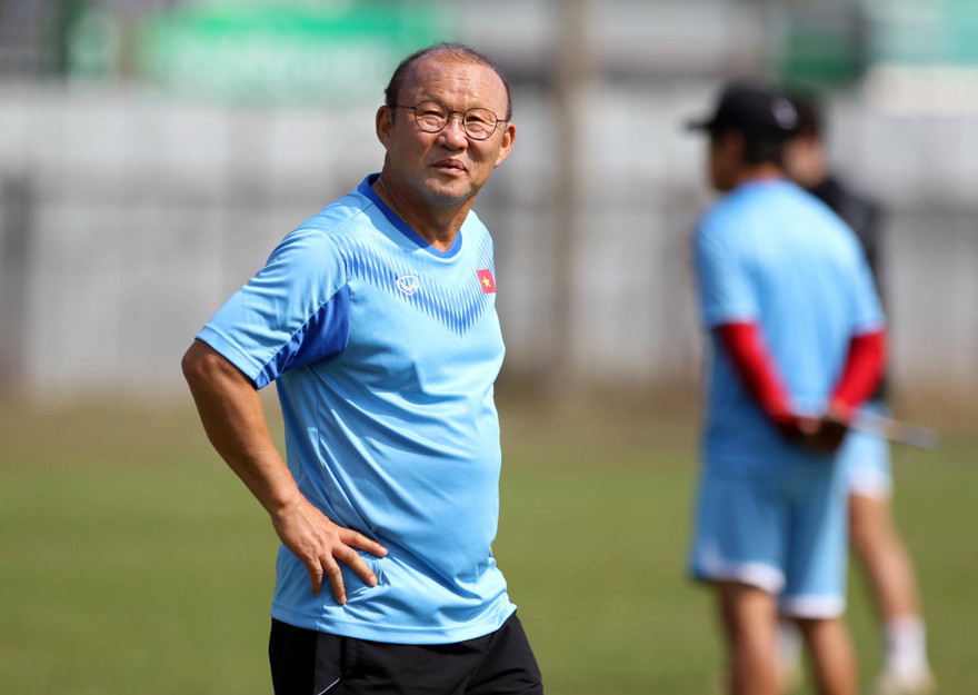 HLV Park Hang Seo. Ảnh: Hữu Phạm