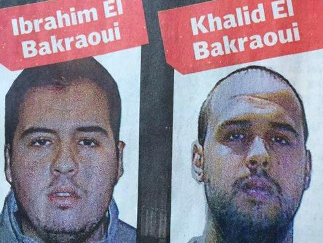 Hai anh em Ibrahim and Khalid el-Bakraoui. Ảnh: News
