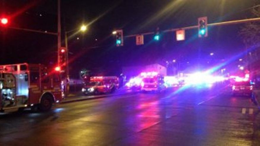 Cảnh sát tại hiện trường vụ xả súng