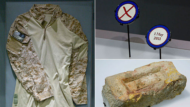 Các hiện vật liên quan chiến dịch tiêu diệt trùm khủng bố 