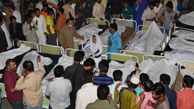 Vụ đánh bom tự sát khiến 55 người chết, 120 người bị thương.