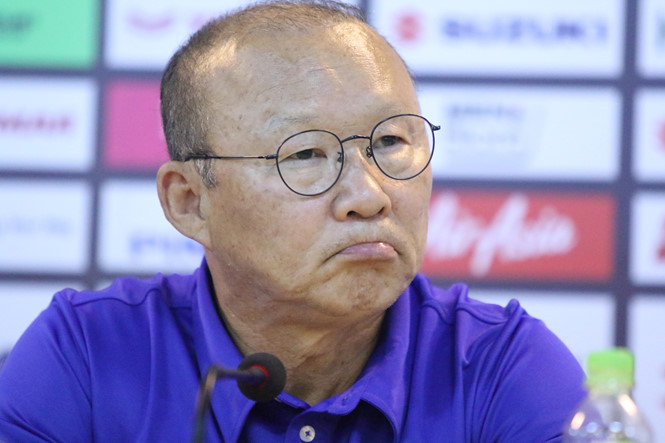 HLV Park Hang Seo cho biết chưa đề nghị cụ thể tiền lương với VFF.