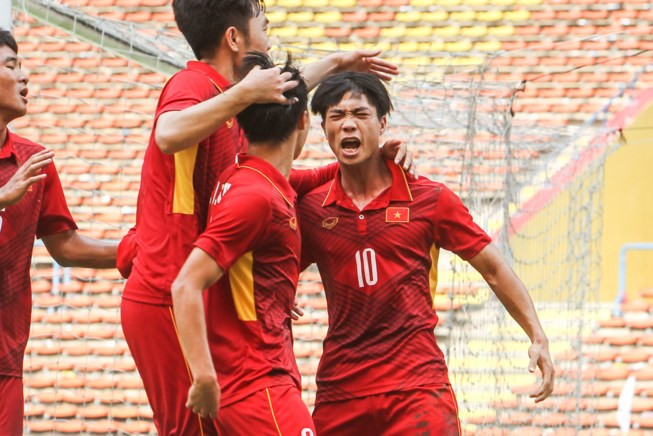 Công Phượng và các đồng đội cần bản lĩnh để có thể giành HCV SEA Games 29.