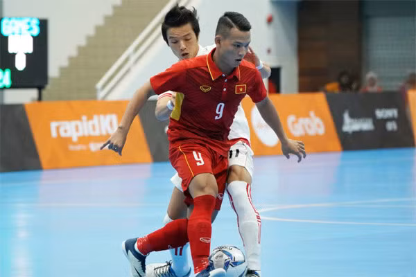 Futsal Việt Nam đã có trận thắng đầu tiên tại SEA Games 29.